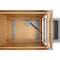 Rev-A-Shelf Aluminum, Silver, 14.29 in W, 19.5 in H, 22 in D, 22 in L, Silver 5149-18DM-217 - alternate 2